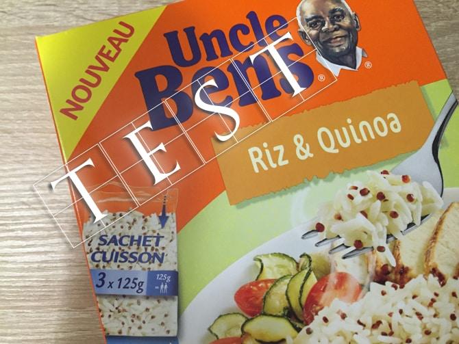 Riz et Quinoa Uncle Ben's test - Délizioso